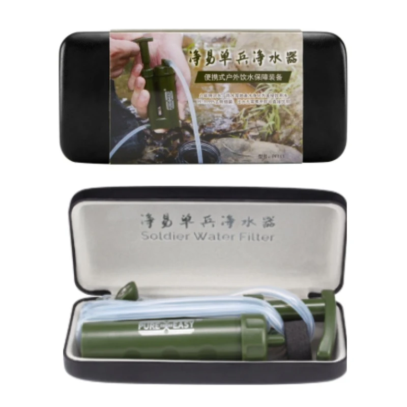 Survival Kit - Filter Air Portabel Pemurni Air Darurat