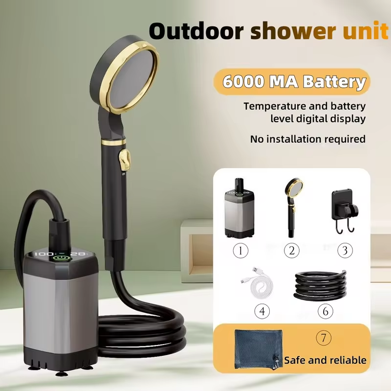 Outdoor Camping Showers - Unit Shower Listrik Portabel untuk Luar
