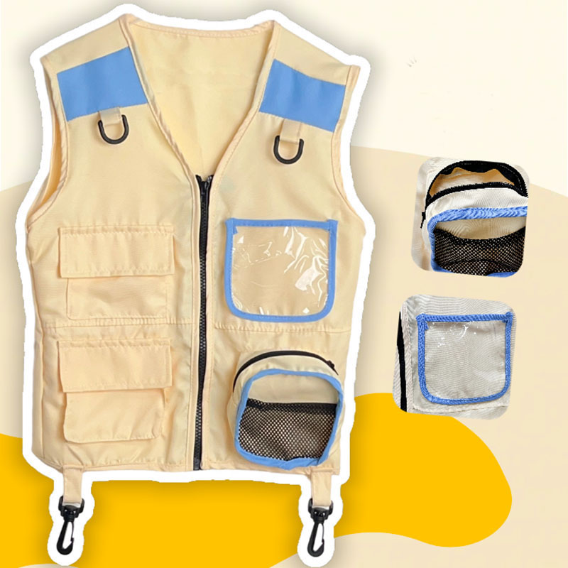Outdoor Camping Activities For Kids - Rompi penjelajah anak-anak bermain peran Cosplay