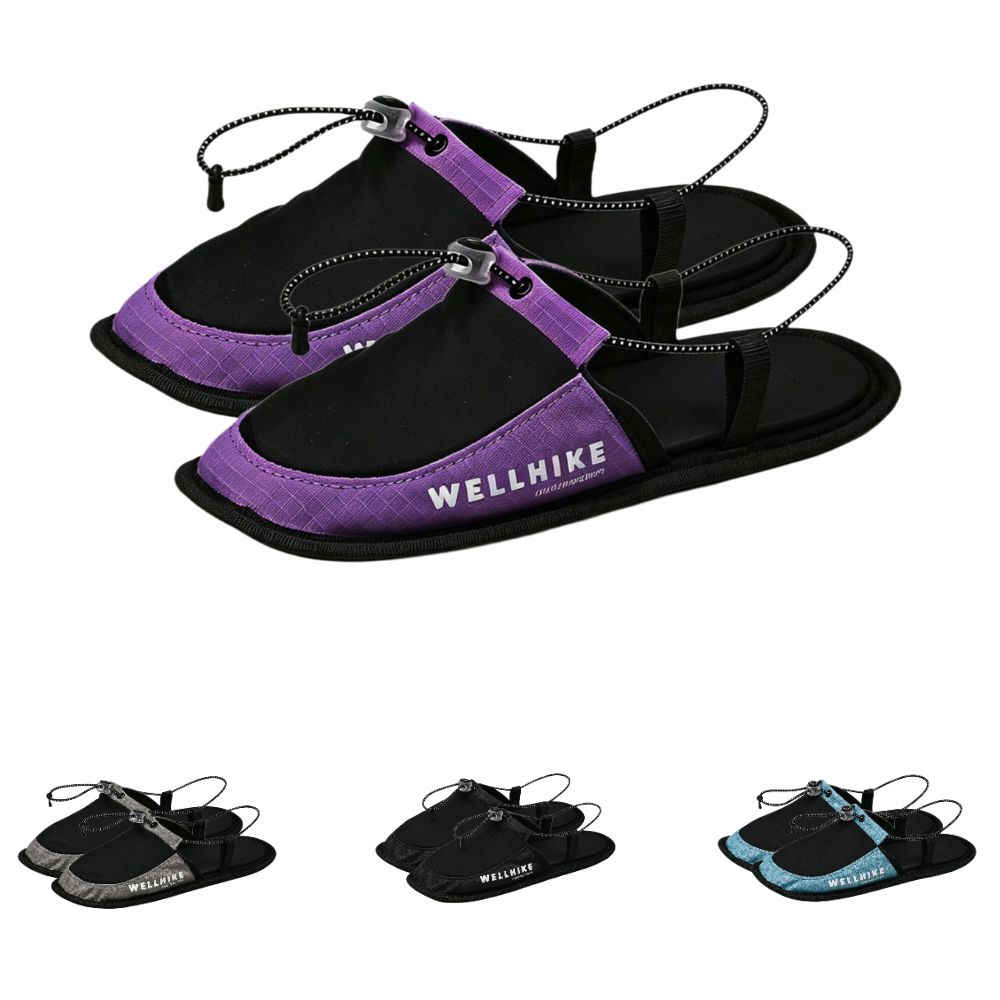 Outdoor Camping Slippers - 1 Pasang Sandal Perjalanan Anti Selip