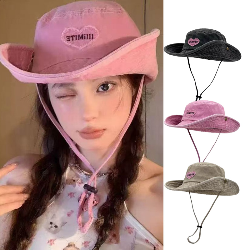 Japanese Outdoor Camping - Topi Koboi Retro Jepang untuk Wanita,