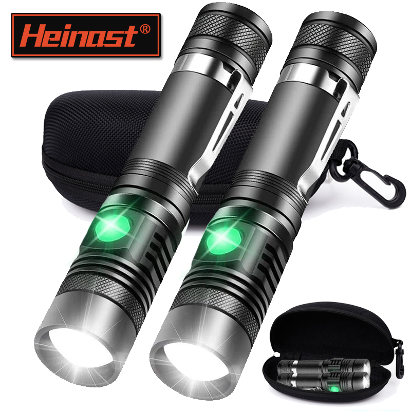 Headlamp - Senter Tangan T6 Isi Ulang Menggunakan