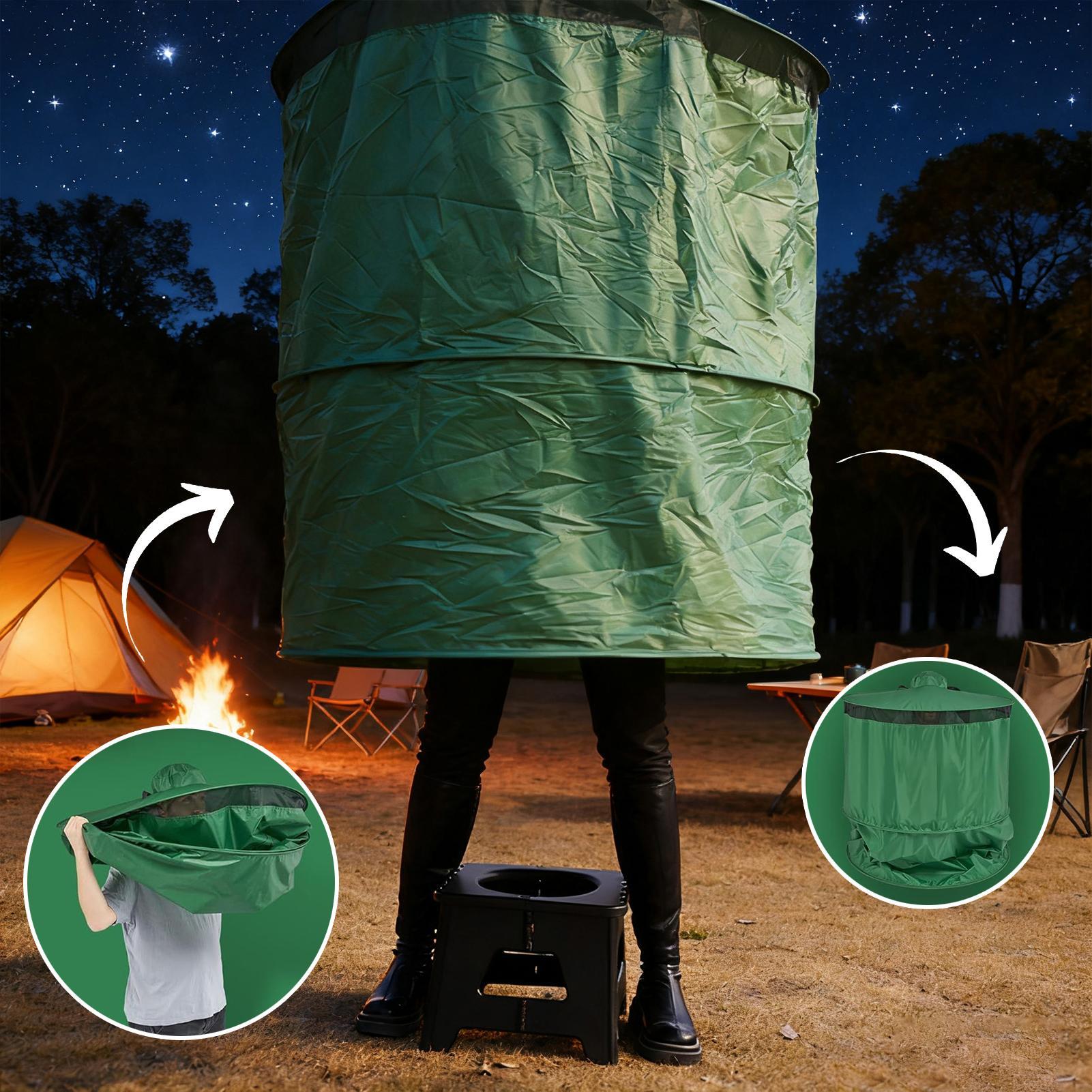 Outdoor Camping Automatic Quick Opening Tent - Tenda Toilet Camping Portabel Kompak Lipat,