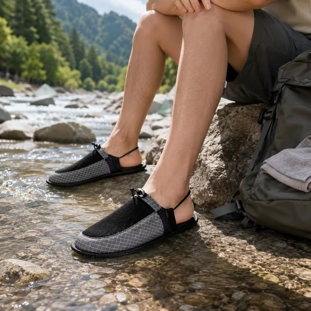 Outdoor Camping Slippers - Sandal Air Lipat Cepat Kering Anti