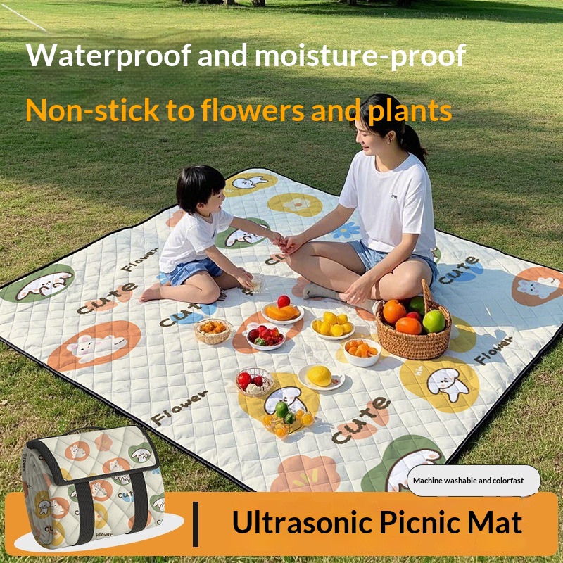 Outdoor Camping Mats Large - Tikar Piknik Tebal Anti Air 200x200CM