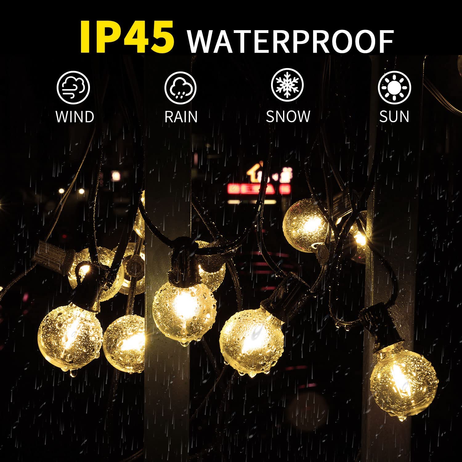 Outdoor Camping Lights String - Lampu LED USB 30M 15M 7.6M