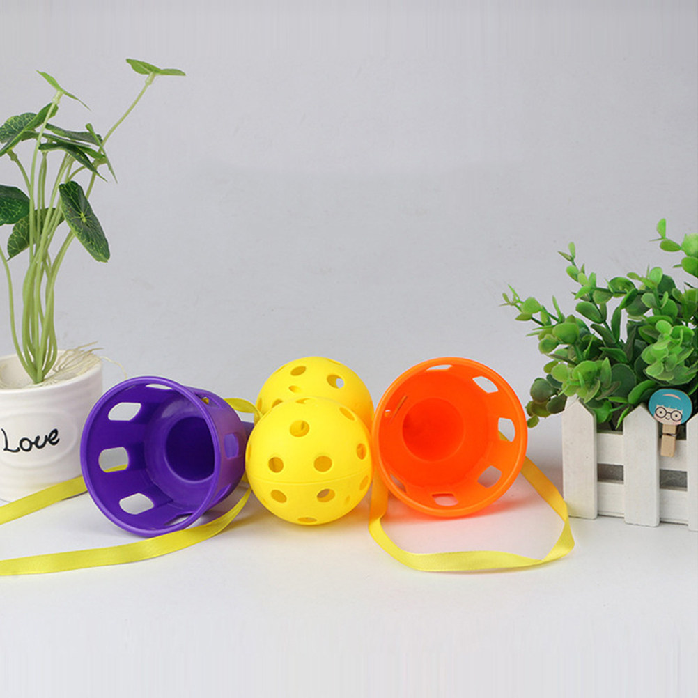 Outdoor Camping Activities For Kids - 6Pcs Set Bola Scoop Berwarna Cerah