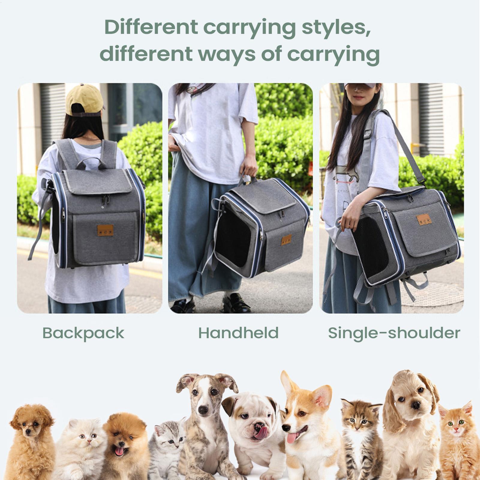 Urban Outdoor Camping - Keranjang Sepeda Anjing, Tas Hewan Peliharaan