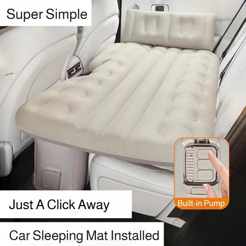 Inflatable Mattress - Kasur Angin Mobil Elektrik Satu Sentuhan,