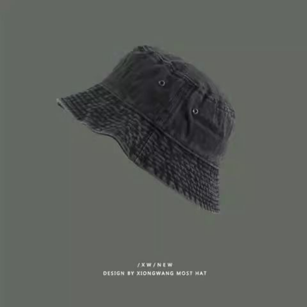Japanese Outdoor Camping - Topi nelayan denim tahan angin bergaya