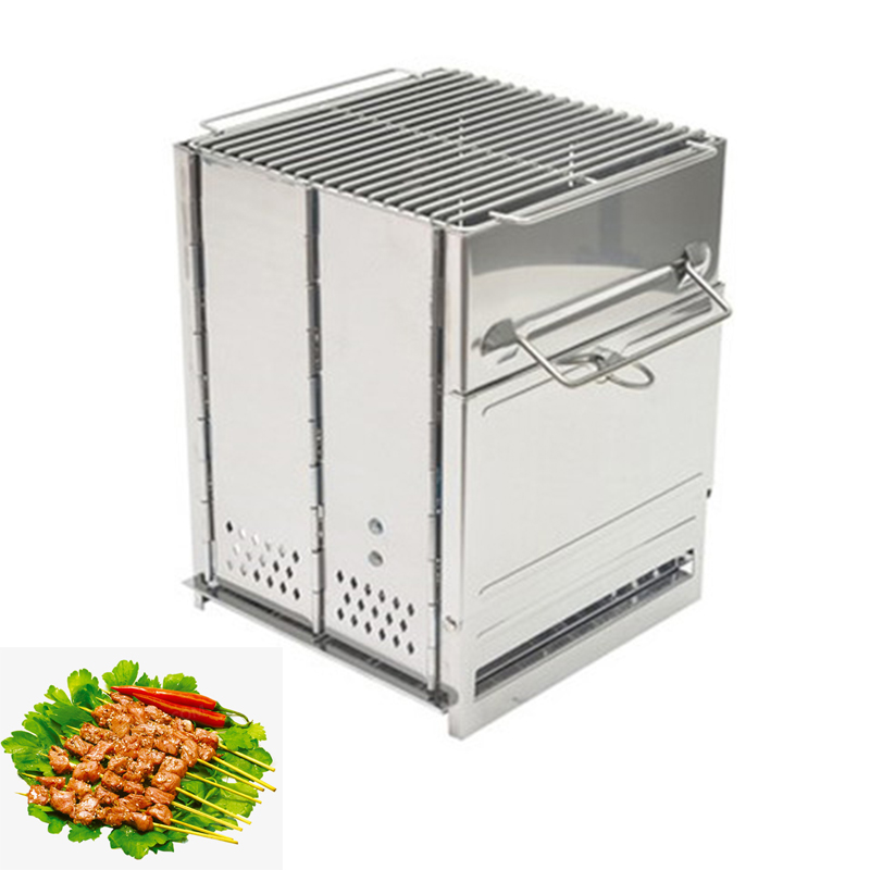 Outdoor Camping Wood Stove - Kompor Kayu Peralatan Berkemah Luar Ruangan