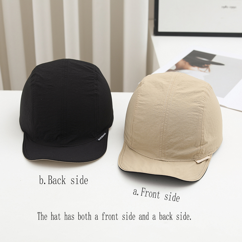 Japanese Outdoor Camping - Topi Bisbol Cepat Kering Dua Sisi