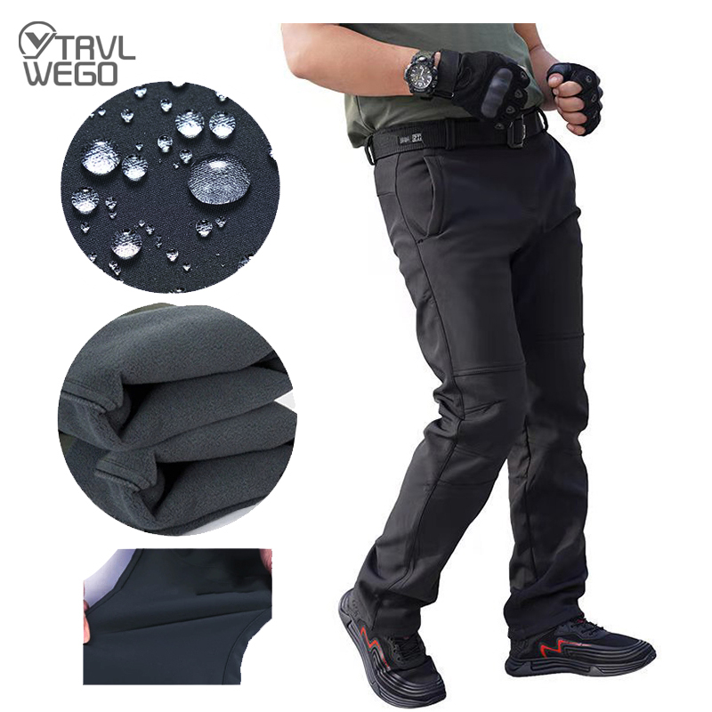 Urban Outdoor Camping - Trvlwogo celana panjang taktis untuk pria,