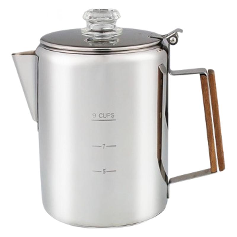 Camp Percolator Coffee - 9 Cangkir Perkolator Kopi 1500Ml Pembuat