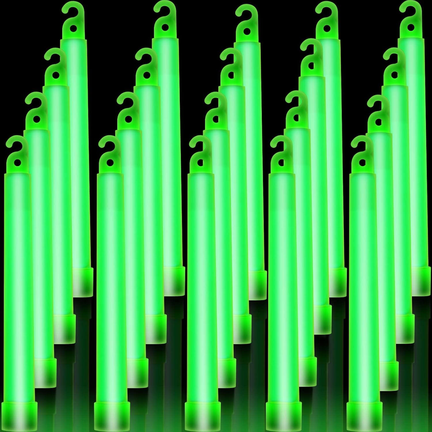 Glow Sticks Survival - Tongkat Cahaya Cahaya Darurat Hijau Massal