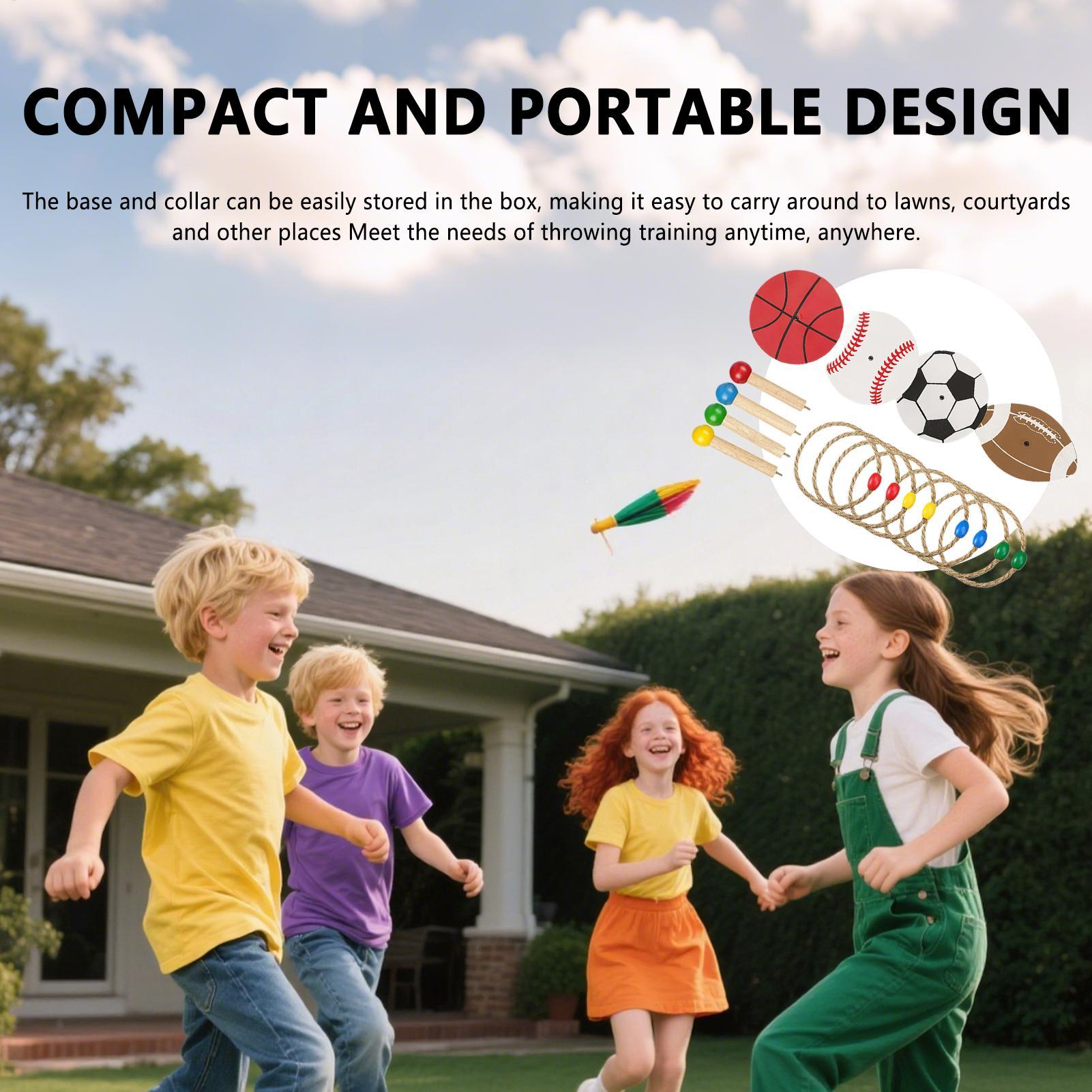 Outdoor Camping Games For Adults - Permainan Cincin Mainan Halaman Belakang Luar