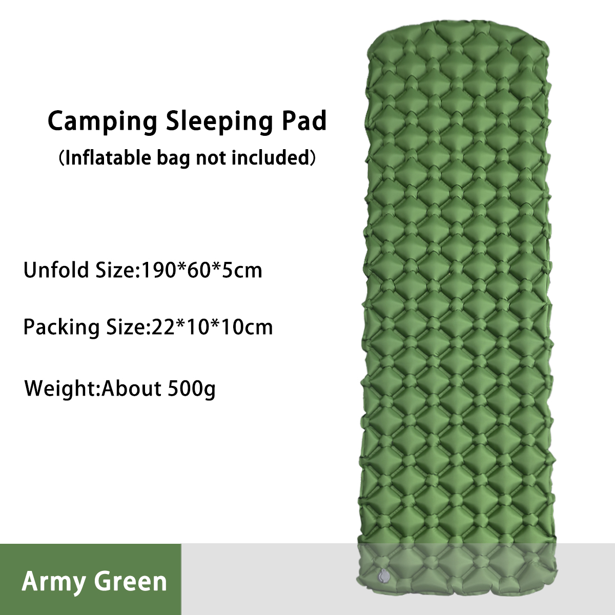 Inflatable Mattress - Kasur Tiup untuk Berkemah di Tenda,