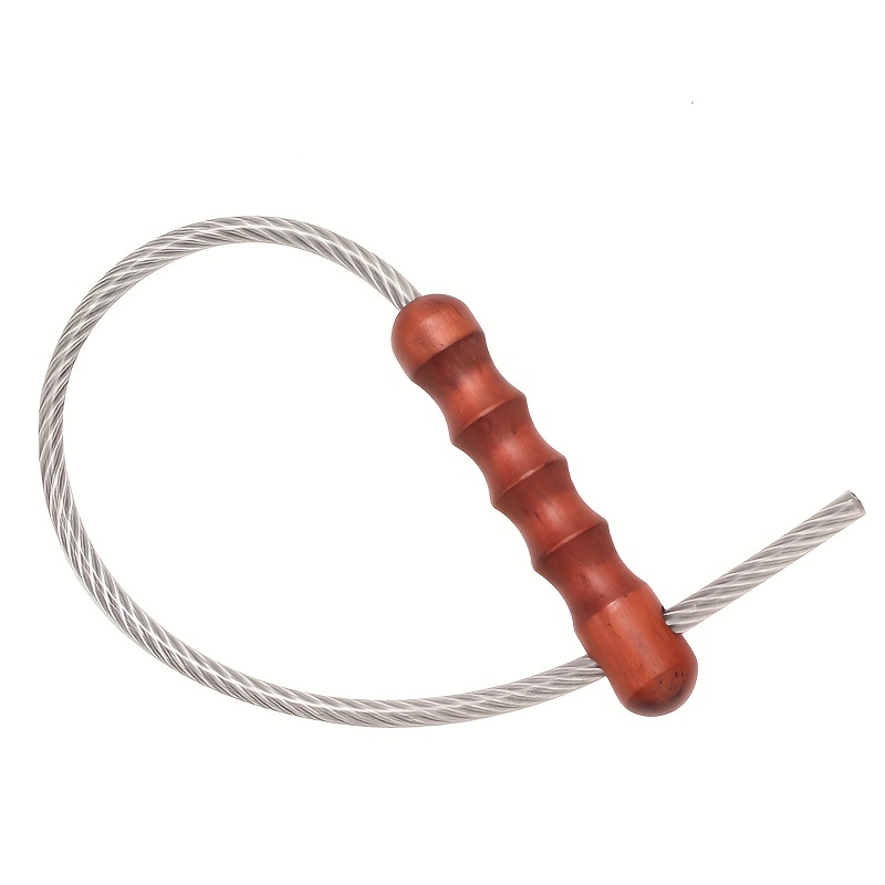 Survival Kit - Cambuk Taktis Gagang Kayu Alat Darurat