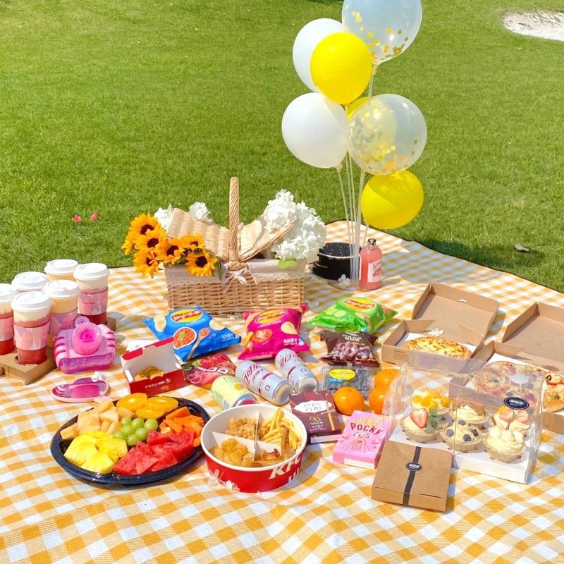 Alas Piknik Ekstra Besar 200x2 - Outdoor Camping Rugs ulasan dan harga