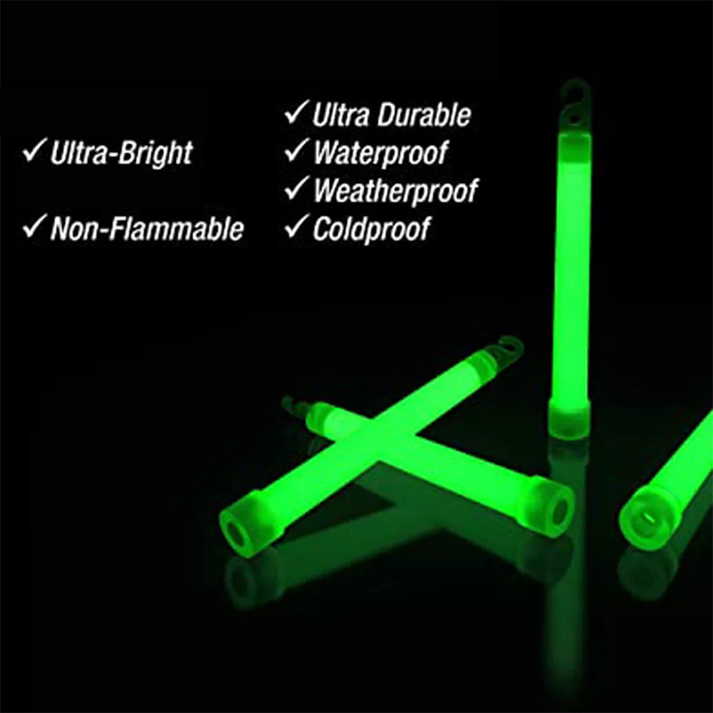 A69P-10Pcs Perlengkapan Bertah - Glow Sticks Survival ulasan dan harga