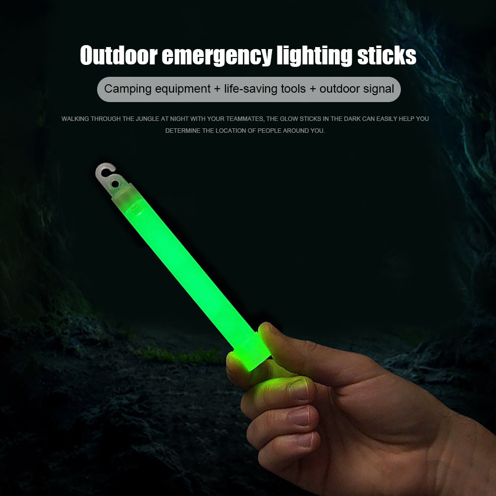 A69P-10Pcs Perlengkapan Bertah - Glow Sticks Survival ulasan dan harga