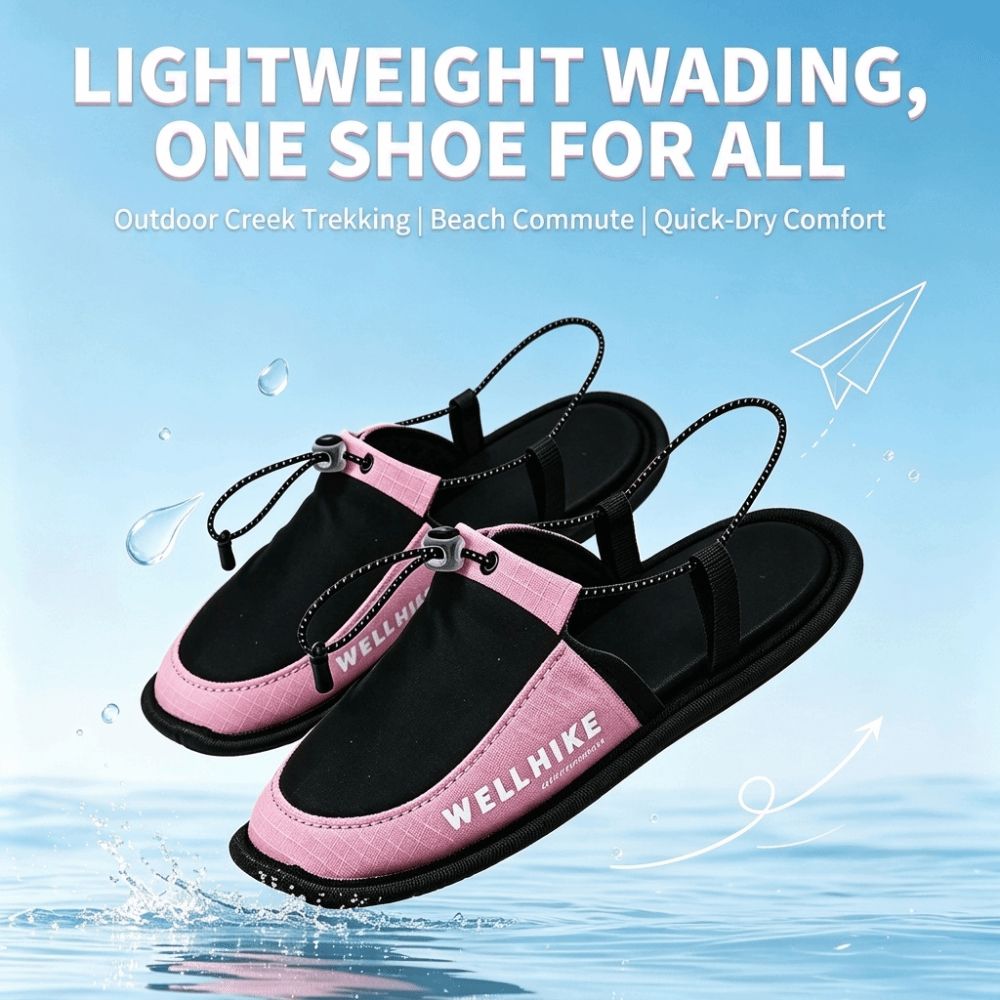 1 Pasang Sandal Perjalanan Ant - Outdoor Camping Slippers ulasan dan harga