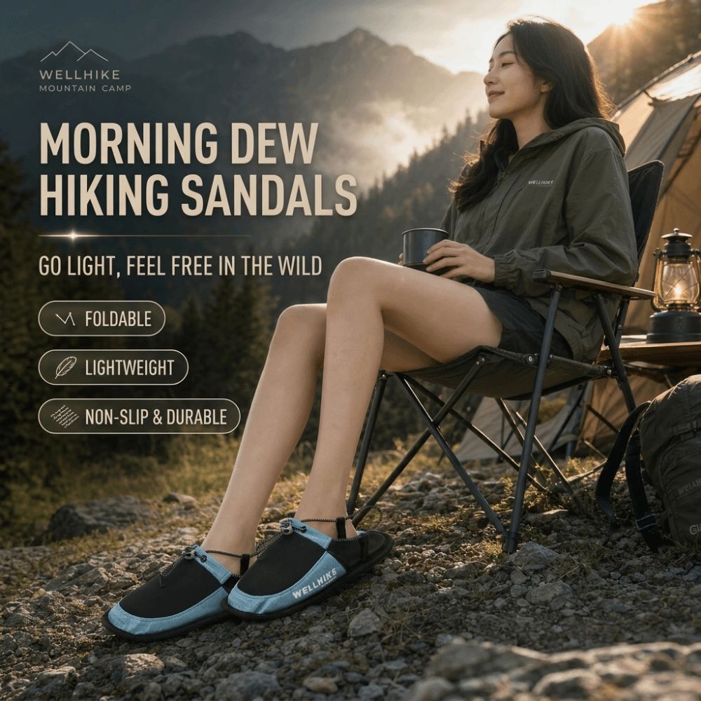 1 Pasang Sandal Perjalanan Ant - Outdoor Camping Slippers ulasan dan harga
