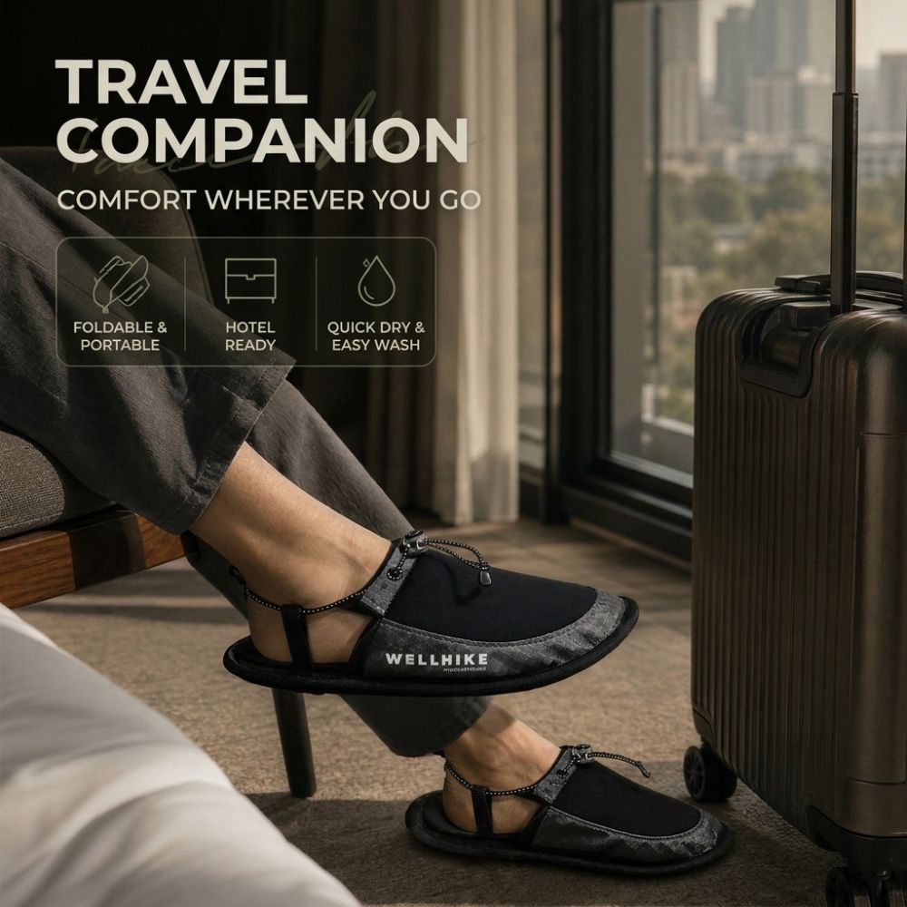 1 Pasang Sandal Perjalanan Ant - Outdoor Camping Slippers ulasan dan harga