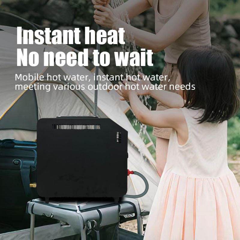 Pemanas Air Tanpa Tangki Propa - Outdoor Camping Showers ulasan dan harga
