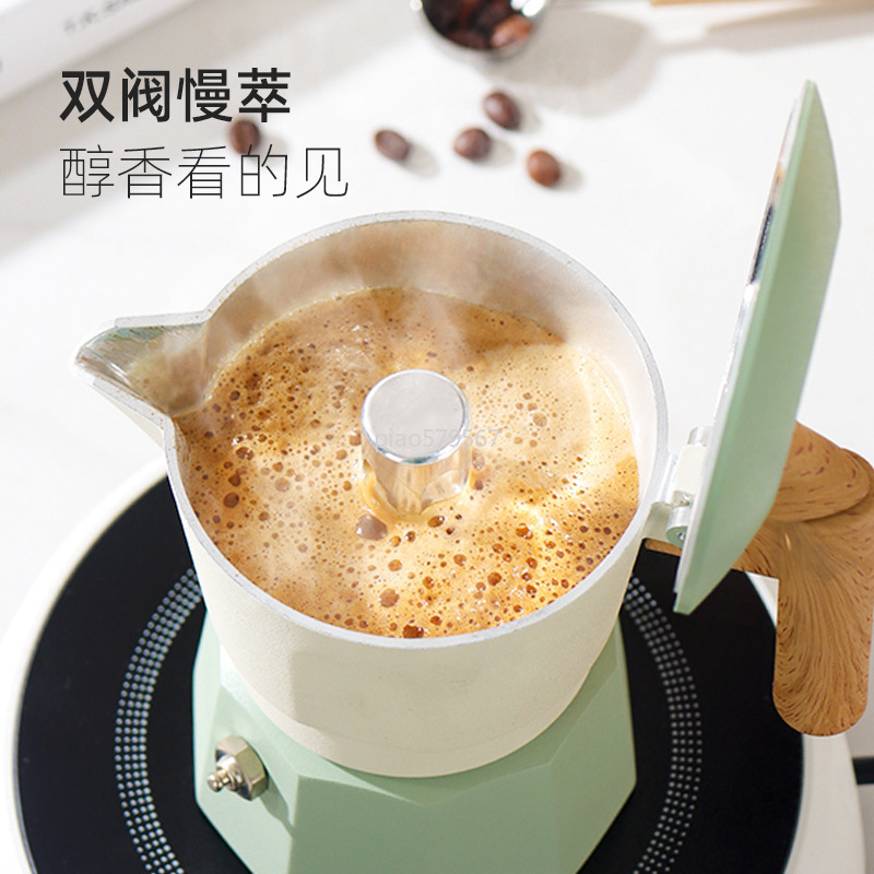 Valve Moka Pot 3 Bar Pembuat E - Camp Percolator Coffee ulasan dan harga