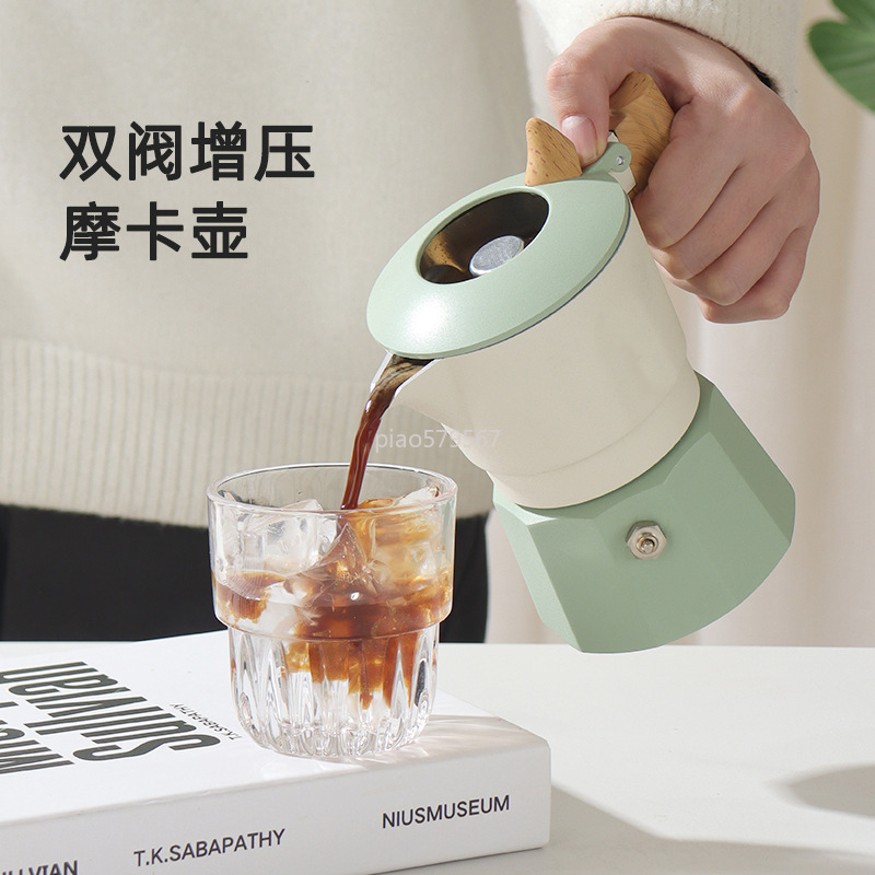 Valve Moka Pot 3 Bar Pembuat E - Camp Percolator Coffee ulasan dan harga