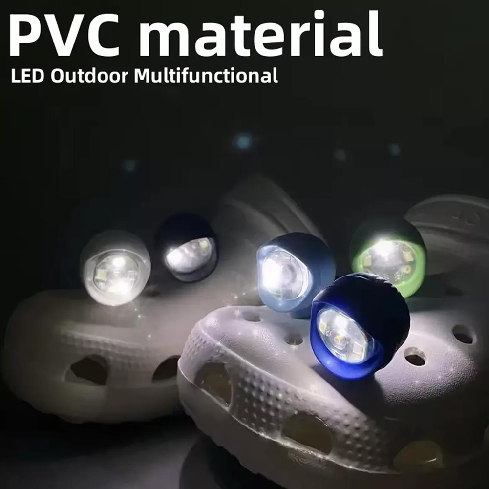 2 Buah Lampu Sepatu Berlubang  - Outdoor Camping Slippers ulasan dan harga