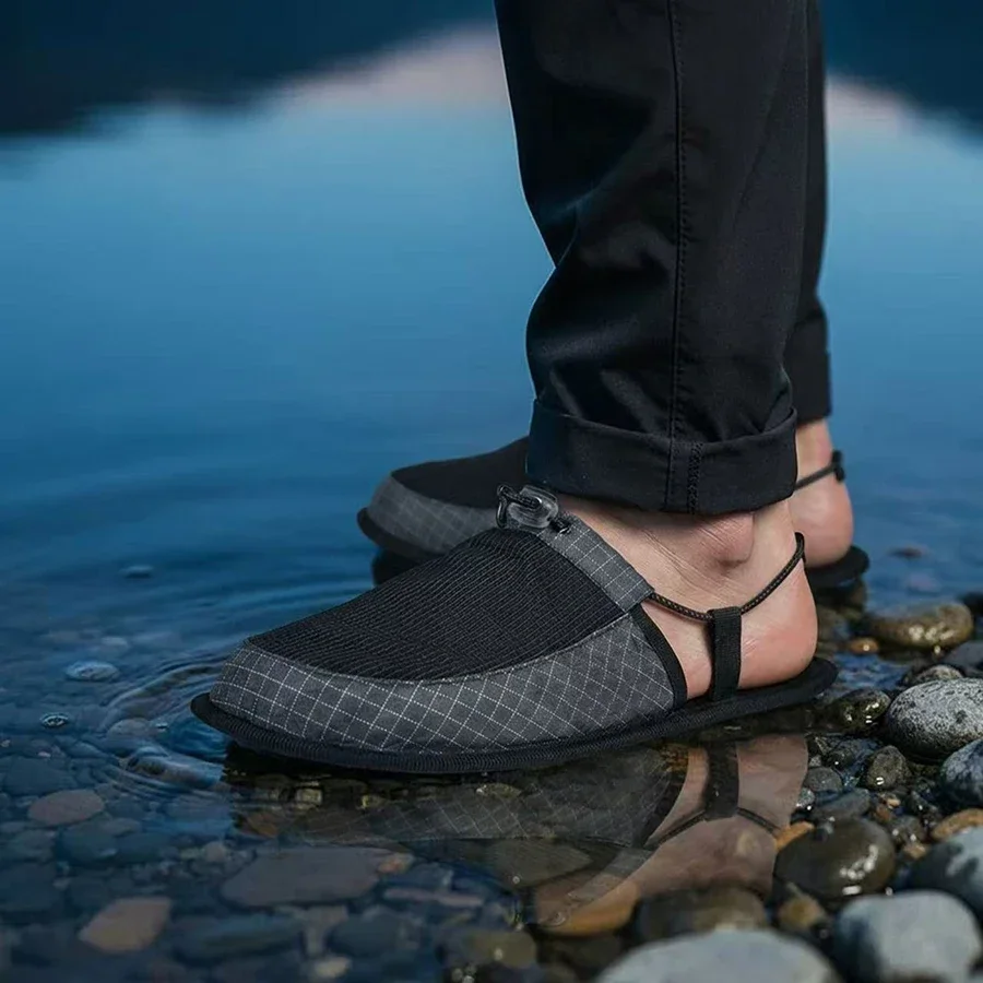 Sandal Perjalanan Lipat Portab - Outdoor Camping Slippers ulasan dan harga