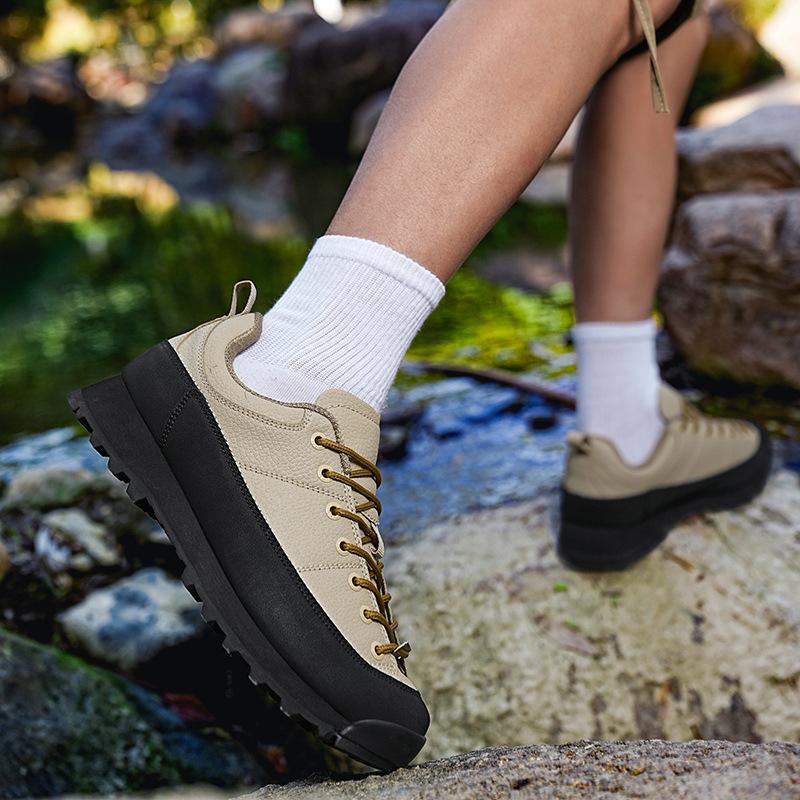 Sepatu Kulit Trendy Hiking Pri - Urban Outdoor Camping ulasan dan harga