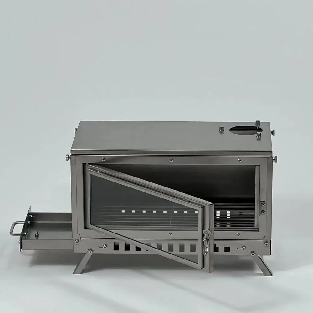 Kompor Kayu Lipat Portabel, Pe - Outdoor Camping Wood Stove ulasan dan harga