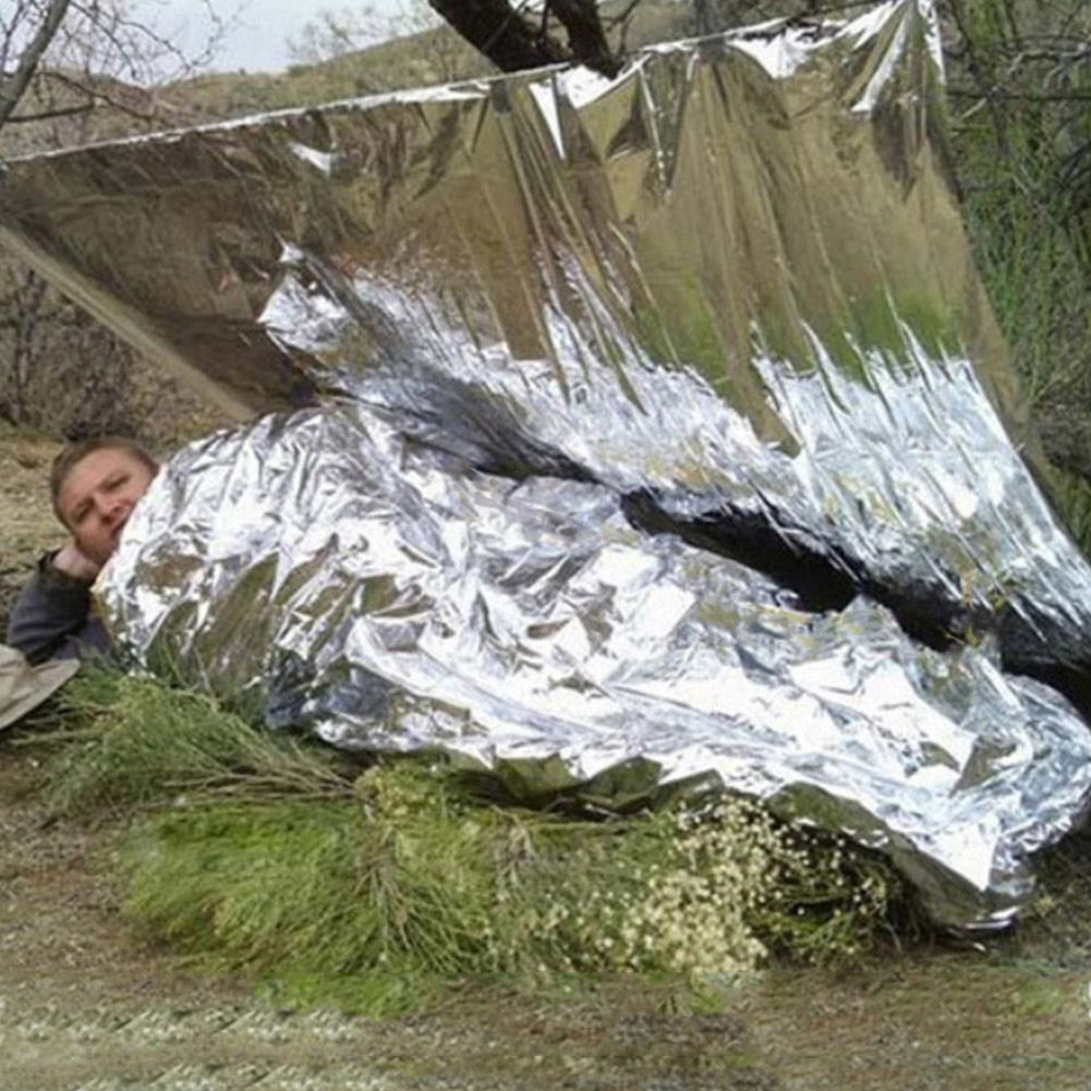 1-10 Buah Selimut Termal Darur - Outdoor Camping Rugs ulasan dan harga