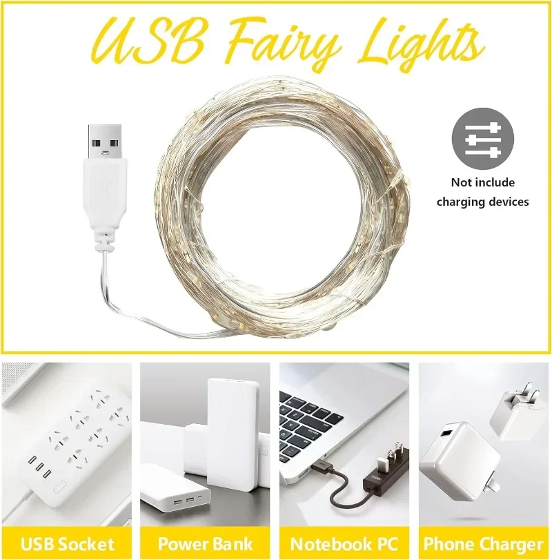 Kawat tembaga USB LED String l - Outdoor Camping Lights String ulasan dan harga