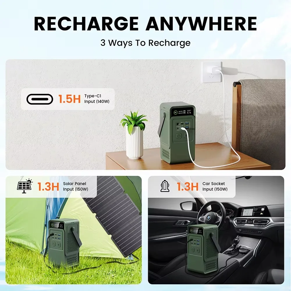 60000MAh 200W 192Wh Pembangkit - Outdoor Camping Kit ulasan dan harga