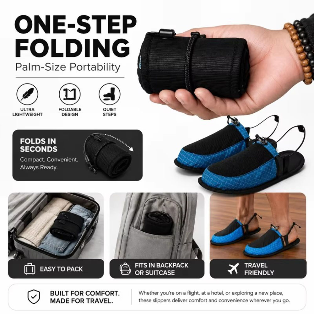Sandal Air Lipat Cepat Kering  - Outdoor Camping Slippers ulasan dan harga