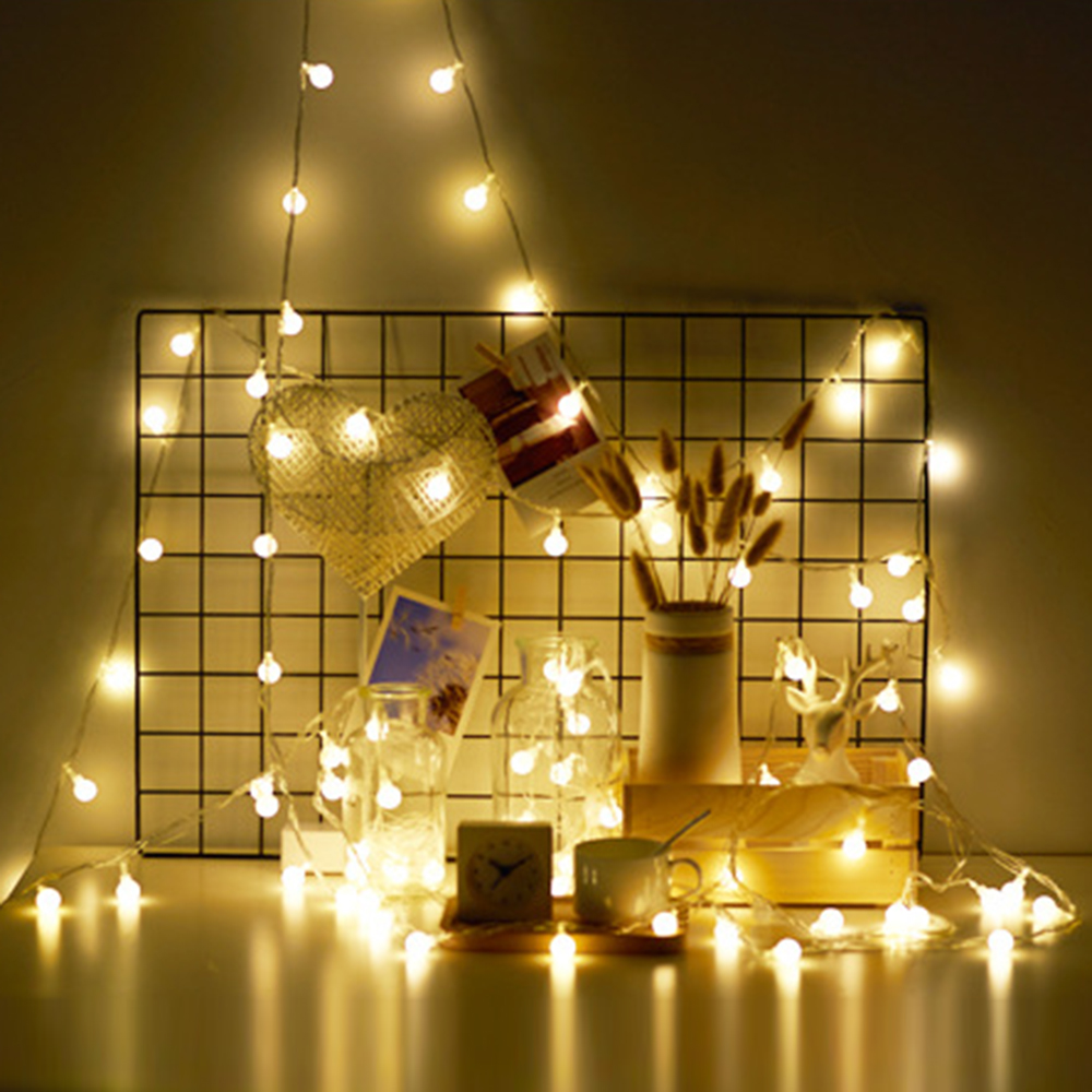 3M/6M/10M Bola Lampu LED Strin - Outdoor Camping Lights String ulasan dan harga