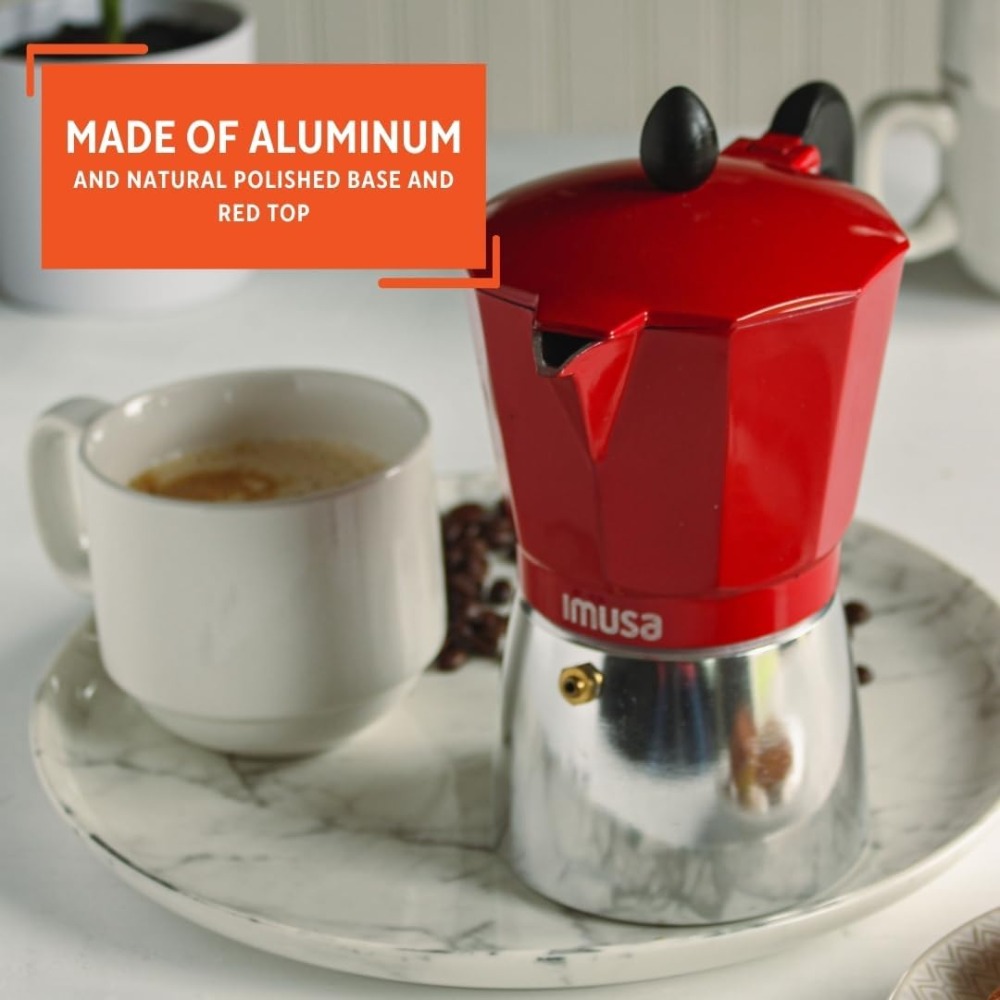 Pembuat Espresso di Atas Kompo - Camp Percolator Coffee ulasan dan harga