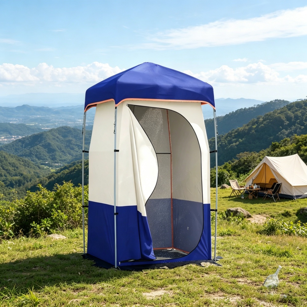 Tenda Mandi Camping Pop Up Rua - Outdoor Camping Showers ulasan dan harga