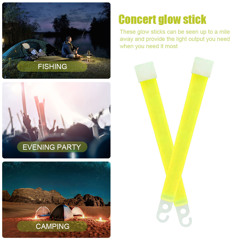 10-30 Buah Tongkat Lampu Cahay - Glow Sticks Survival ulasan dan harga