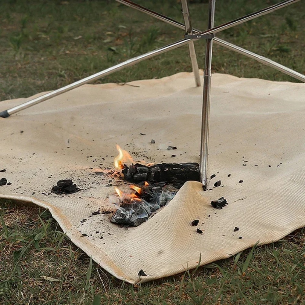 Selimut Api Suhu Tinggi Bahan  - Outdoor Camping Rugs ulasan dan harga