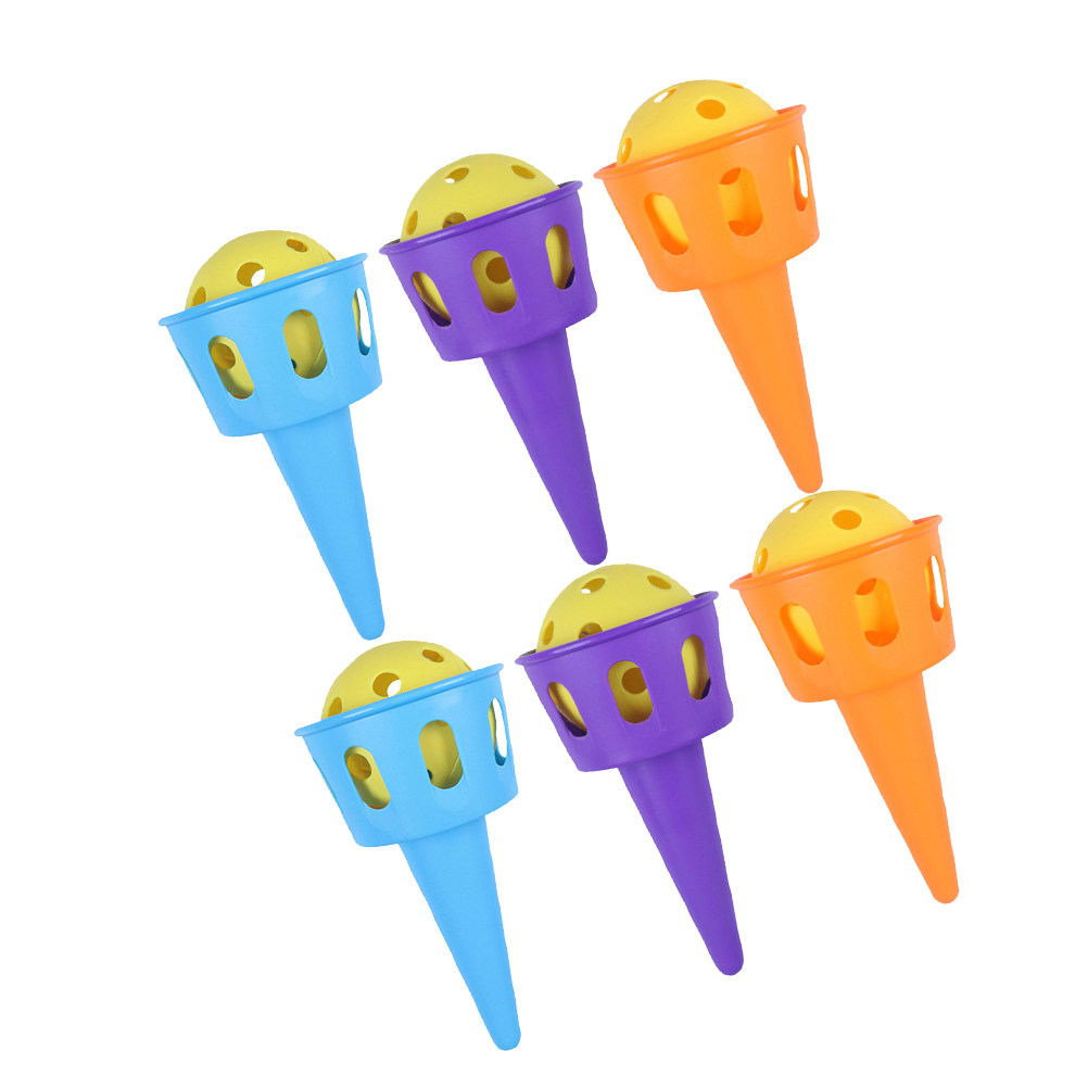 6Pcs Set Bola Scoop Berwarna C - Outdoor Camping Activities For Kids ulasan dan harga