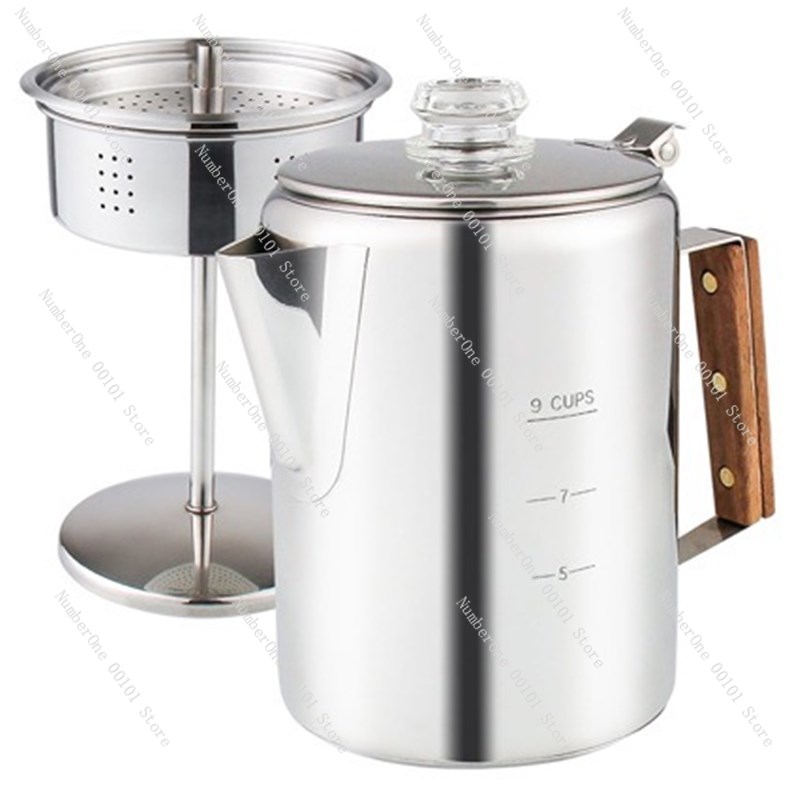 Perkolator Kopi untuk Kompor,  - Camp Percolator Coffee ulasan dan harga