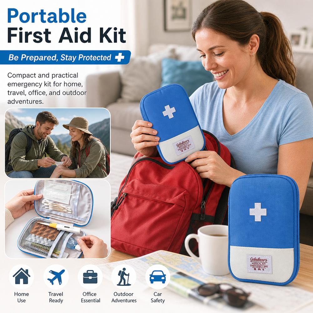 Tas P3K Portabel Berkapasitas  - Outdoor Camping Kit ulasan dan harga
