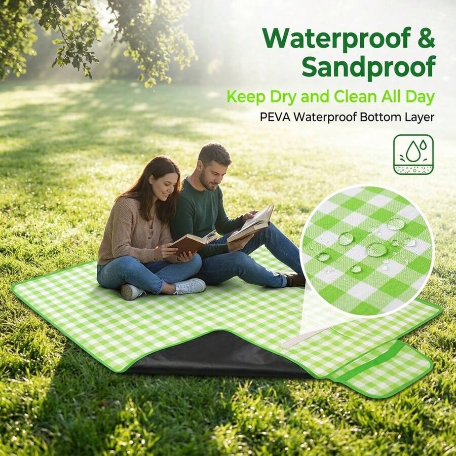 Alas Piknik Lipat Anti Air Ber - Outdoor Camping Mats Large ulasan dan harga