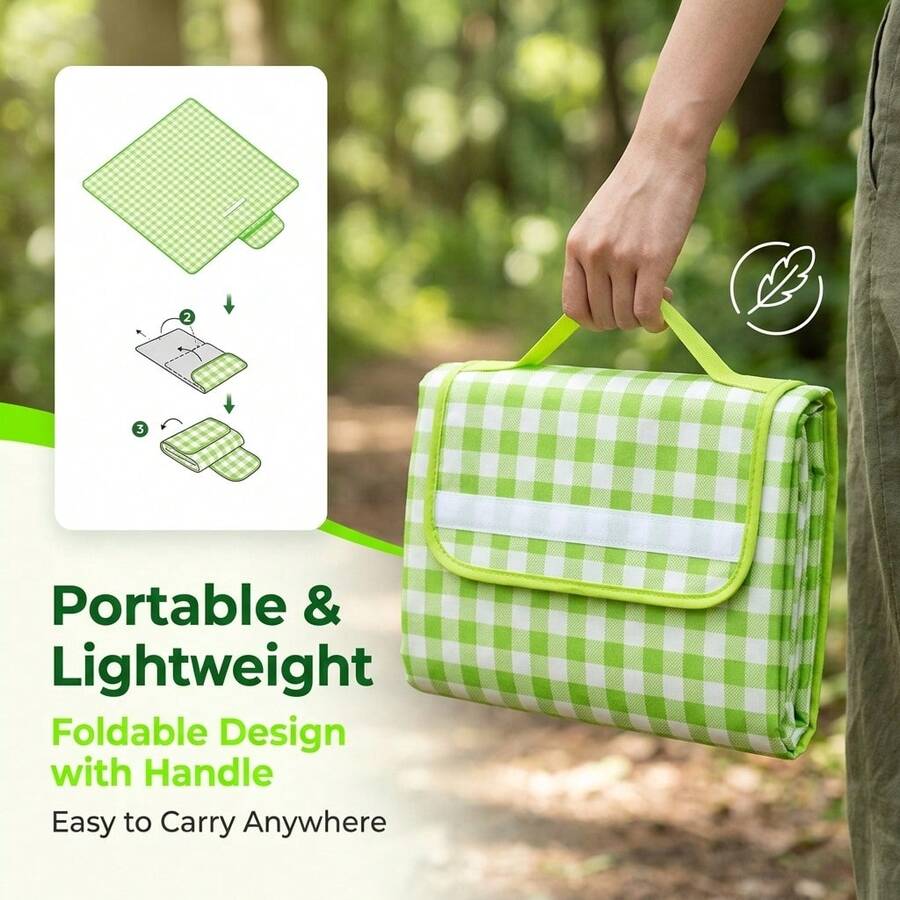 Alas Piknik Lipat Anti Air Ber - Outdoor Camping Mats Large ulasan dan harga