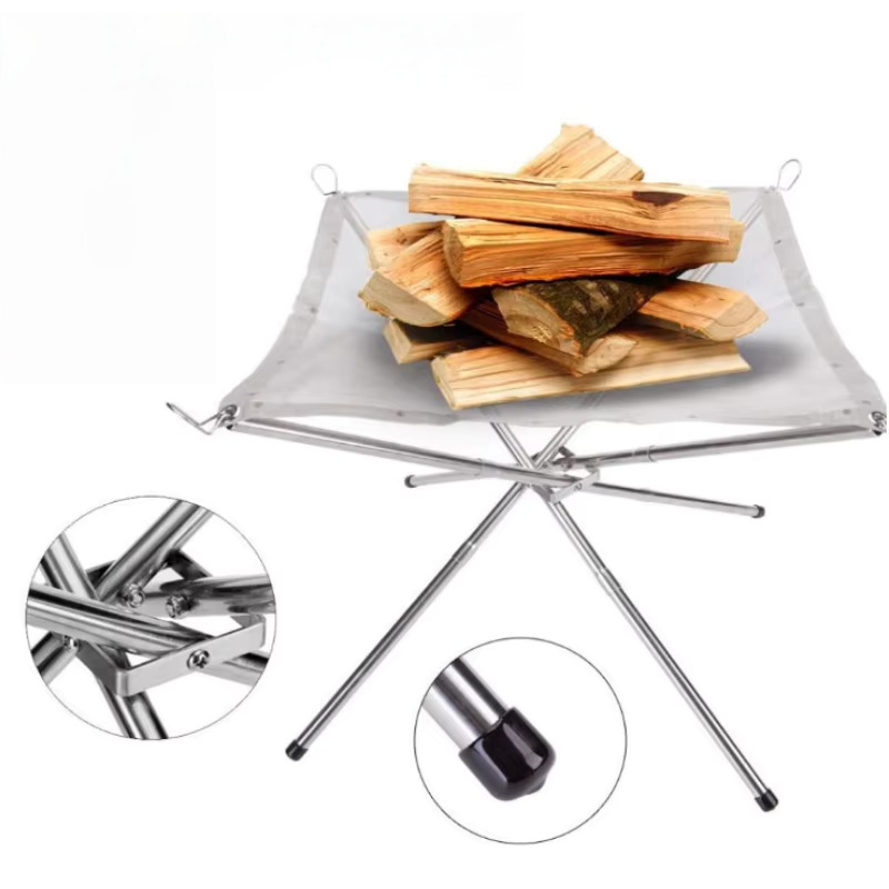 Rak Api Unggun BBQ Luar Ruanga - Outdoor Camping Wood Stove ulasan dan harga